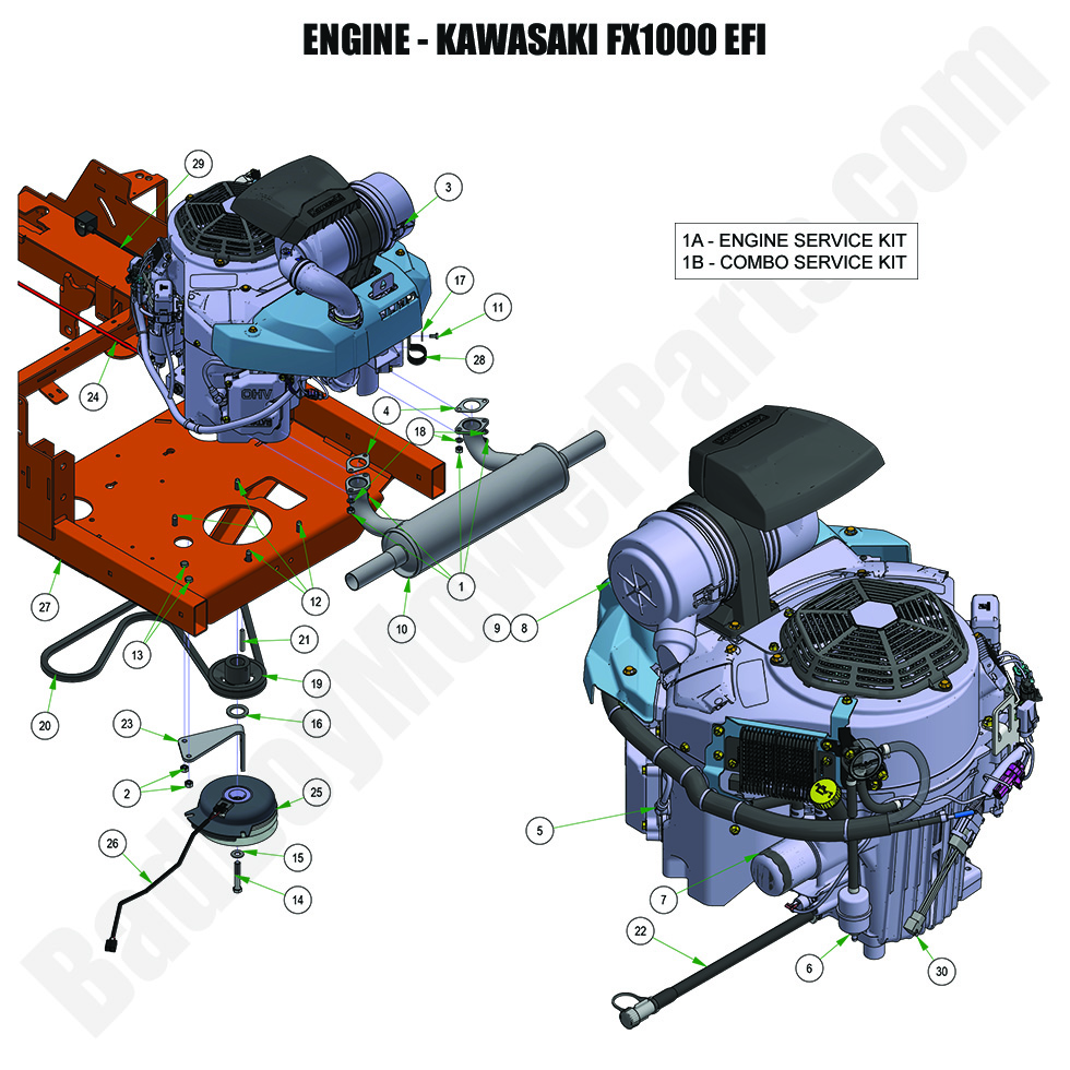 2024 Rogue Engine - Kawasaki EFI FX1000